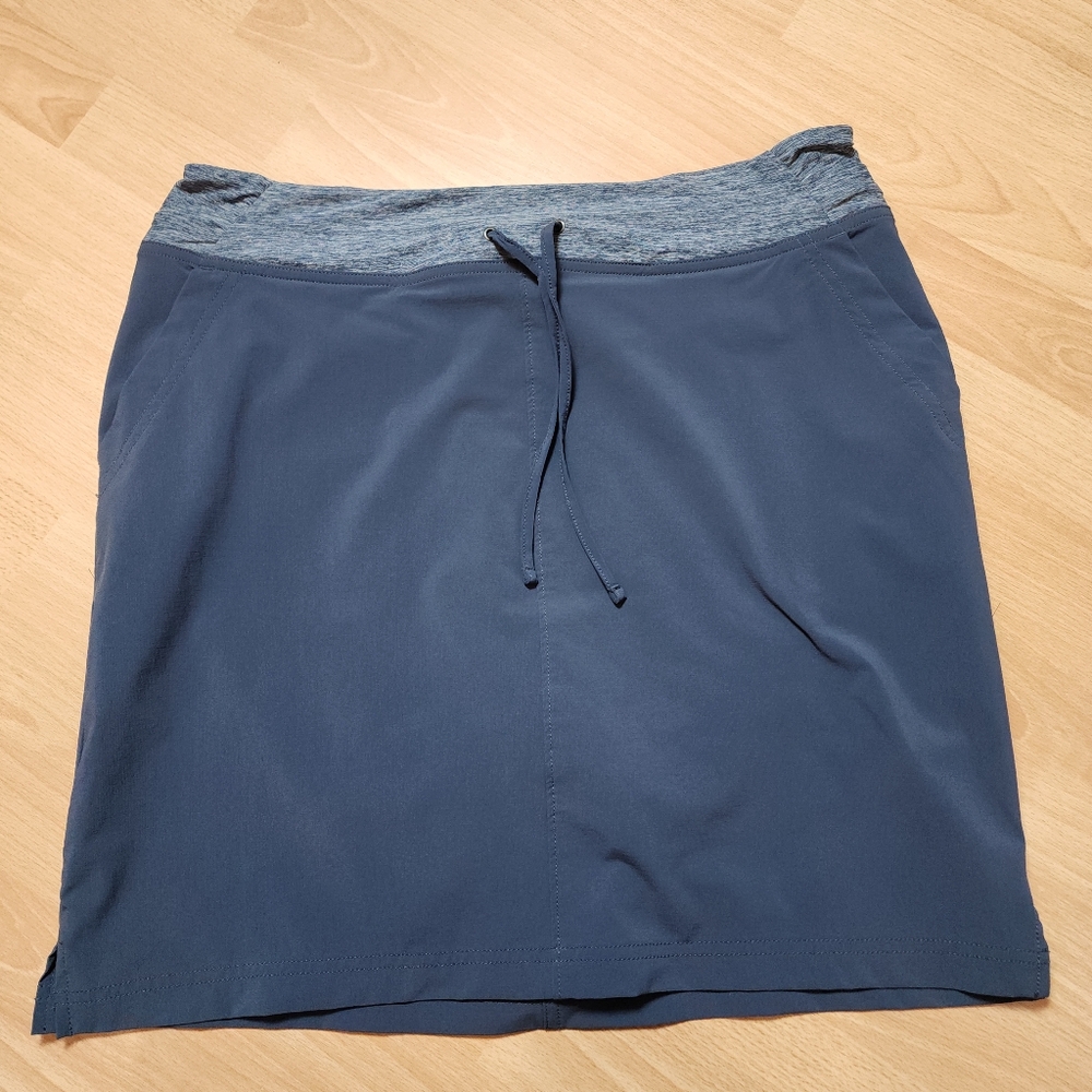 Duluth Blue Armachillo Cooling Pull-on Skort Women's Size 12 - Picture 13 of 16